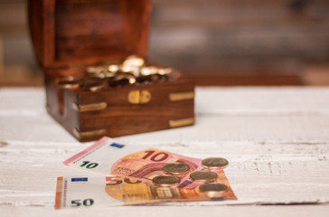 Monedas y billetes de euro
