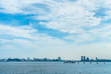 Naklejka premium 浦安から見る夏の東京湾１