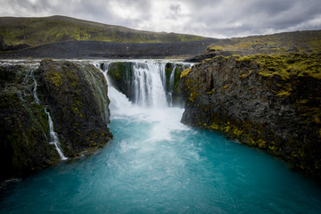 Sigoldufoss waterfall, Iceland