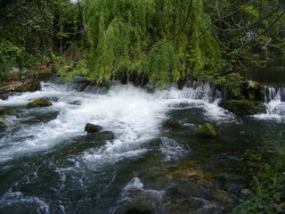 Echz , Waterfall in reutlingen