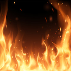 Flame background © d1sk