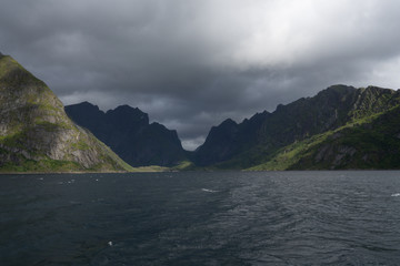 Fototapeta premium Reine fjord