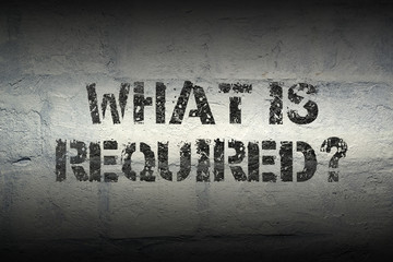 what is required gr