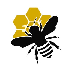 Bee Silhouette icon