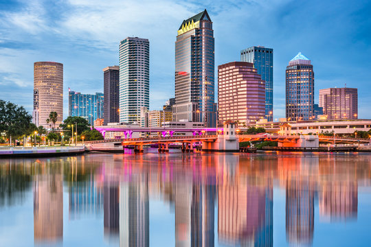 Tampa Bay, Florida, USA Skyline