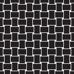 Seamless vector weave pattern