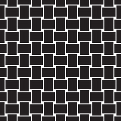 Seamless vector weave pattern