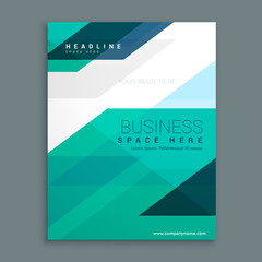 company magazine cover page brochure design
