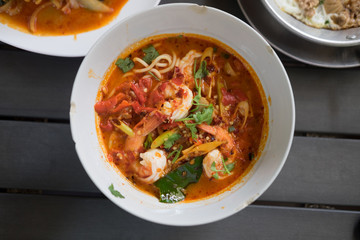 Noodle tom yum