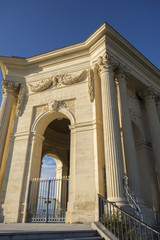Fototapeta premium The beautiful city of Montpellier in France