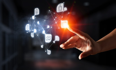 Creating innovative technologies. Mixed media