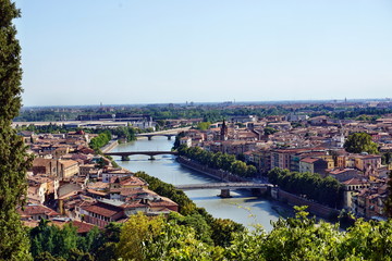 Fototapeta premium Stadtpanorama von Florenz