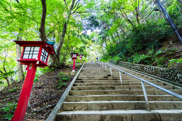 高尾山 男坂の108階段
