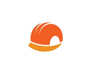 Construction helmet logo