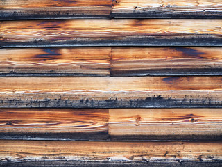 Horizontal wood wall vintage for background