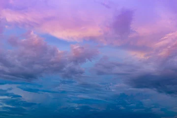 Crédence de cuisine en verre imprimé Ciel Flou abstrait d& 39 un ciel incroyable spectaculaire avec des nuages au coucher du soleil ou au lever du soleil   utilisation idéale pour le fond
