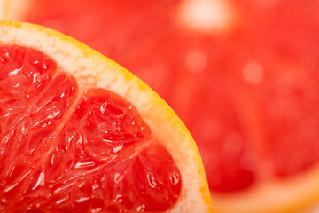 Nahaufnahme einer Grapefruit