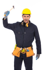 Fototapeta premium Smiling worker