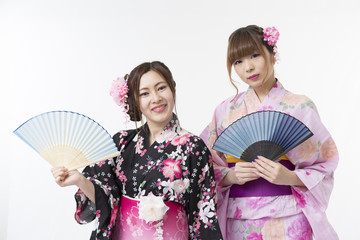浴衣の女性