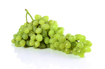.Healthy food. Close-up view fresh ripe bunch of grape