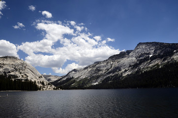 Lake in Yosemite national park, USA