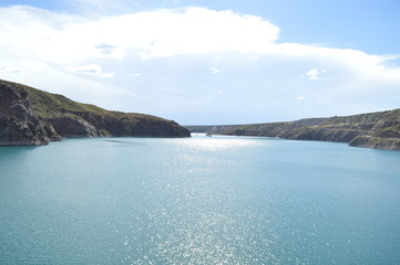 Toro lake, Malargüe, Mendoza