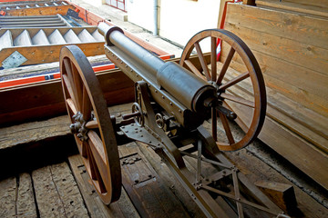 Military Historical cannon