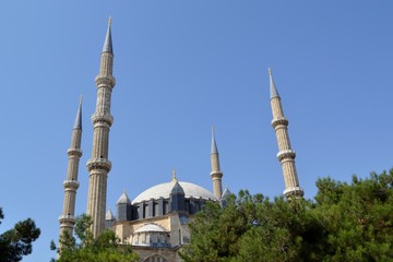 Fototapeta na wymiar Edirne Selimiye Cami