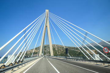 Franjo Tudman Bridge in Dubrovnik