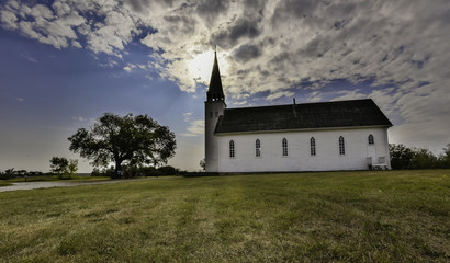Fototapeta na wymiar Country church