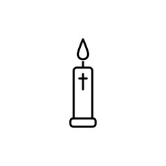 church candle icon