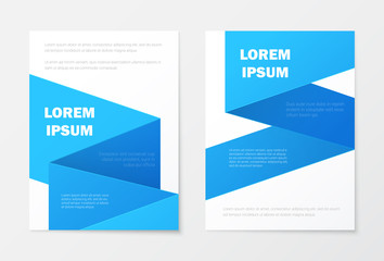 Brochure, Booklet, Cover Flyer Template. Corporate Design. Abstract Poster. Vector illustration
