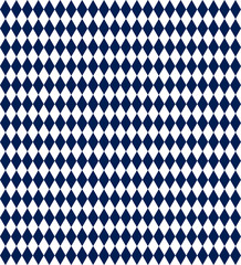 Vector blue geometric diamonds seamless pattern