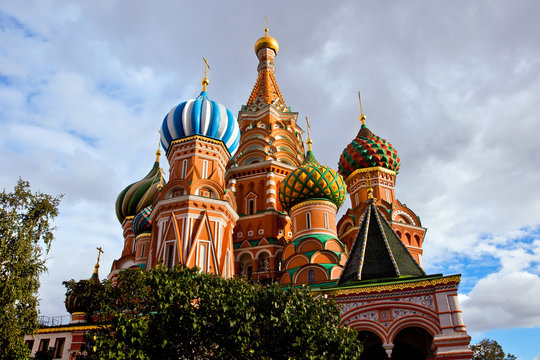 St Basil Cathedral in Moscow