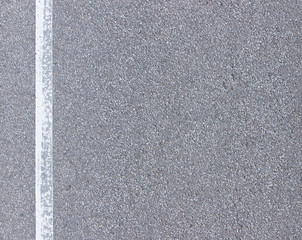 Asphalt texture with road markings