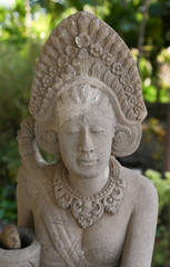 Traditional Balinese statue