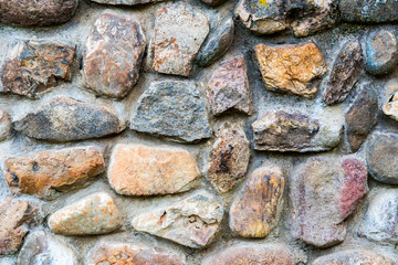 Background texture of an old stone wall