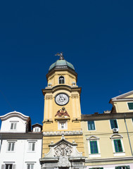 Fototapeta na wymiar Clock Tower in Rijeka