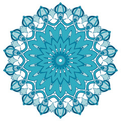 Colorful Mandala. Ethnic tribal ornaments