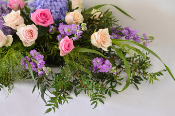 floral composition. wedding decorations