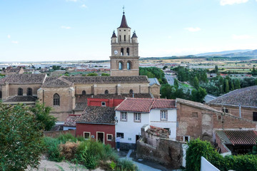 Fototapeta na wymiar Church of Santiago - Calahorra