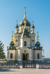 Fototapeta na wymiar Foros Church of Christ's Resurrection, Crimea