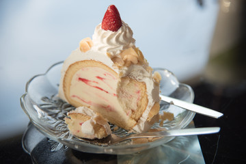  Ice Cream Cake Banana Strawberry