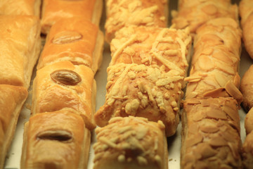 Luxurious cookies on display