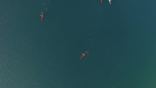 Seakayaking Aerial View