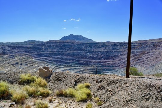 Copper Mine Pit Ajo Arizona