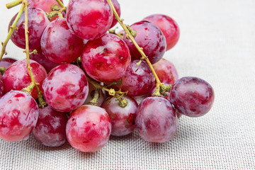 Ripe red grape