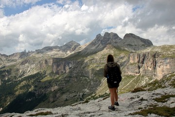 Hiking on Dolomites