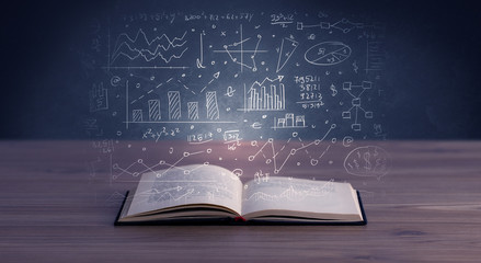 Business plan over book