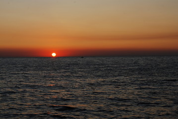 Tuapse, sunset